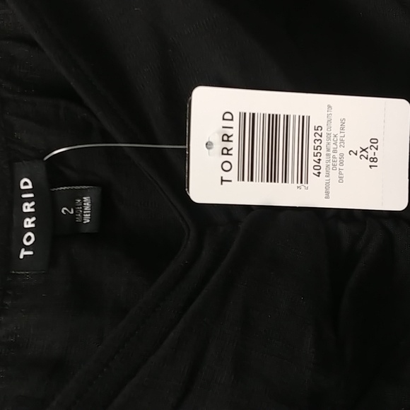 Torrid Babydoll Rayon Top - Picture 4 of 12